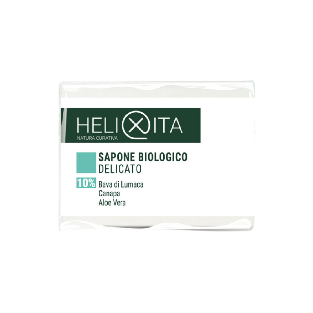 SAPONE biologico delicato con 20% bava di lumaca