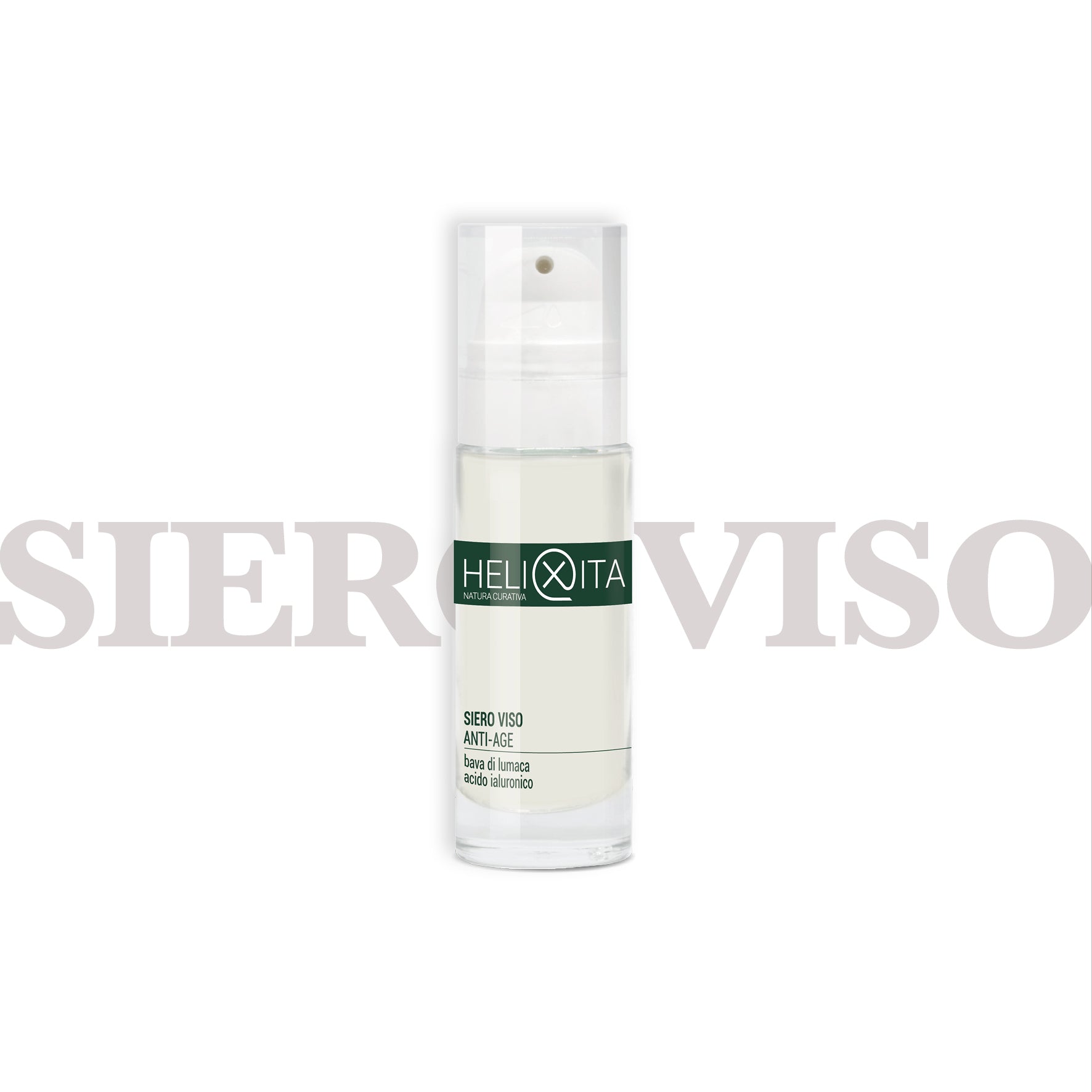SIERO VISO Anti-Age con 92% Bava di Lumaca e Acido Ialuronico