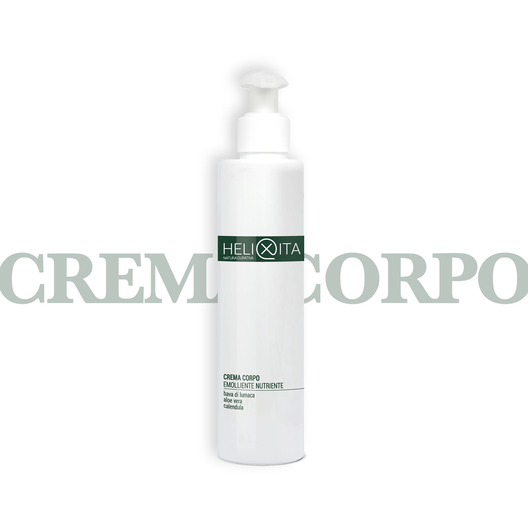 CREMA CORPO Emolliente Nutriente con 20% Bava di Lumaca, Aloe Vera e Calendula