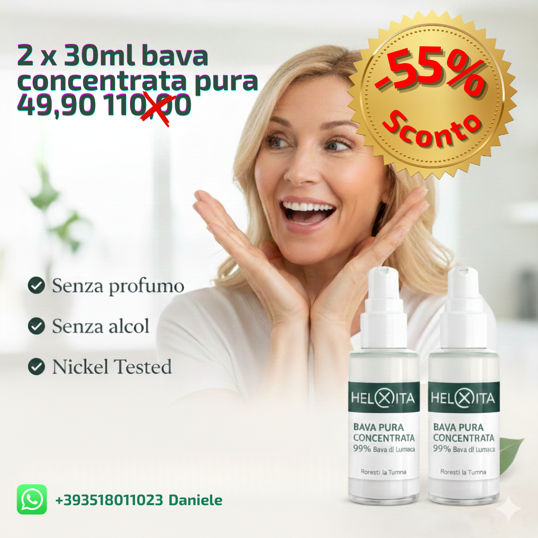 Bava Pura Concentrata 99% – Offerta 1+1  55% di sconto