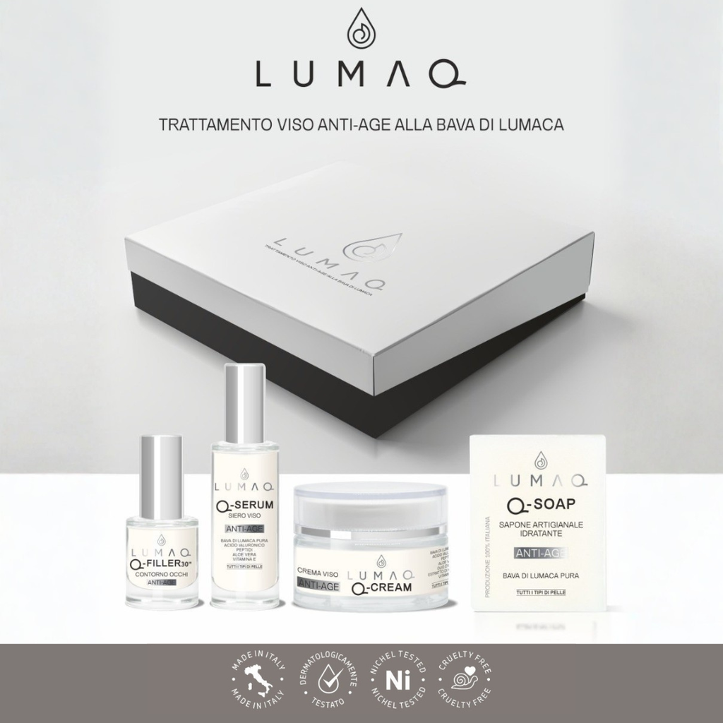 Cofanetto LUMAQ Linea Anti-Age Avanzata by Helixita